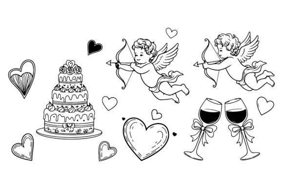 Download Romantic Valentine S Day Celebration Ele - Romantic Collection