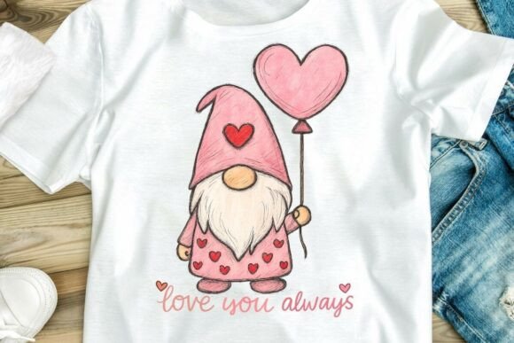 Download Love You Always Valentine Gnome PNG - Gnome Collection