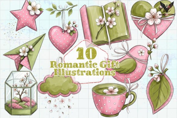 Download Romantic Gift Illustrations PNG - Romantic Collection