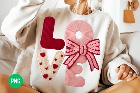 Download Faux Yarn Valentine Love PNG, Valentine - Love png Collection